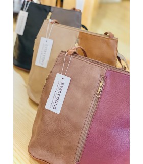 Two-tone convertible backpack