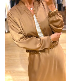 Bomber Satin