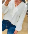Blusa pliegues
