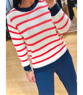Colored Striped Jersey