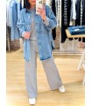 Denim overshirt