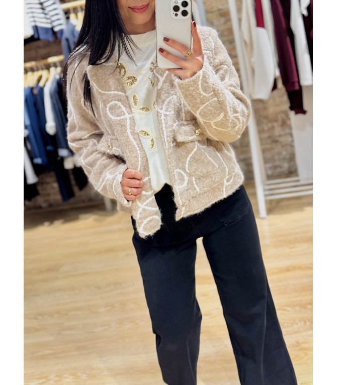 Pantalón tejano bolsillos frontales