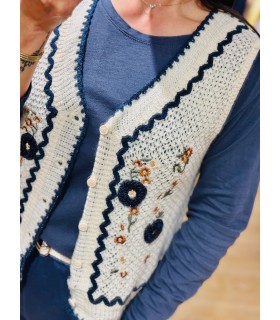 Chaleco Crochet