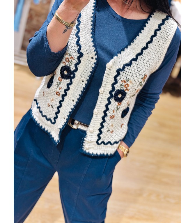 Chaleco Crochet