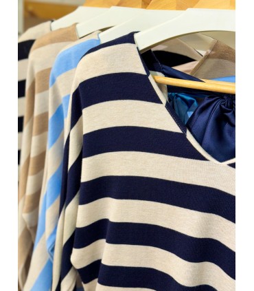 Camiseta rayas lazada