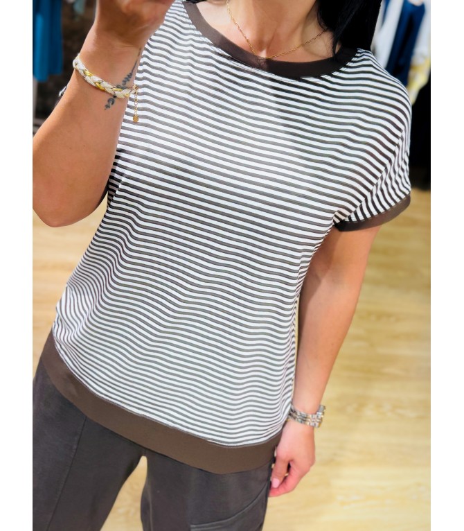 Camiseta rayas c/tul