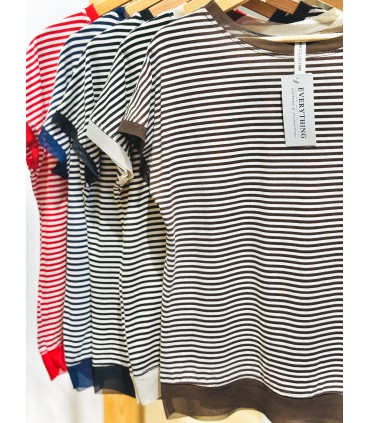 Camiseta rayas c/tul