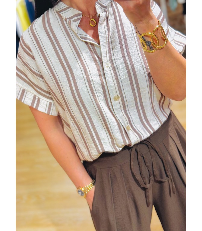 Pantalón liso lazada