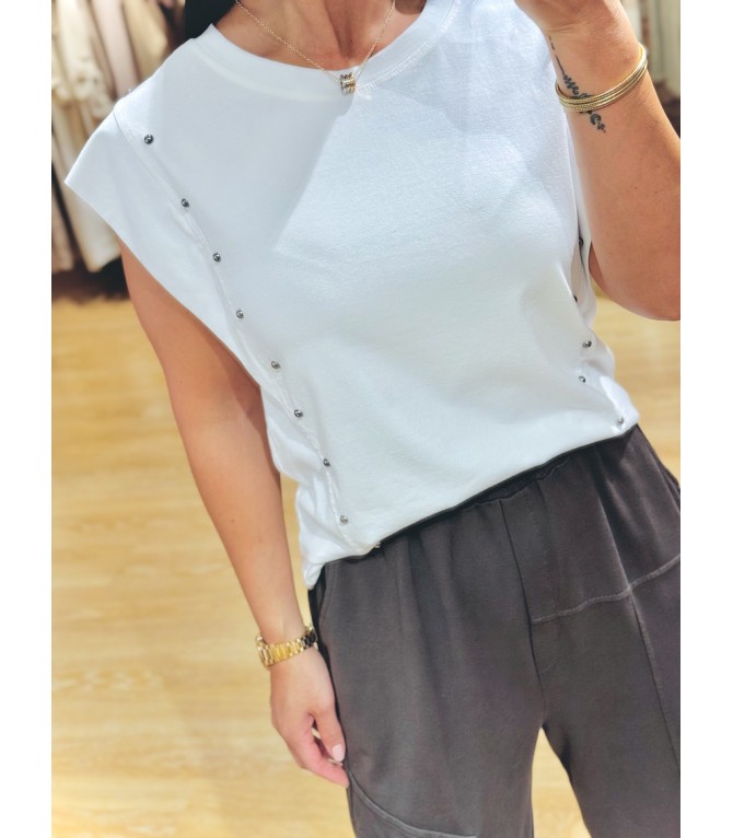 Studded T-shirt
